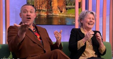 Will Young revealed his 'awful' encounter with Julia Roberts as he appeared on The One Show with Imelda Staunton on Wednesday
