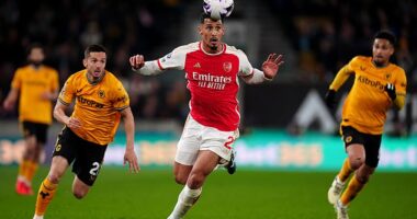 William Saliba has been integral to Arsenal's season and will be crucial if they win the title