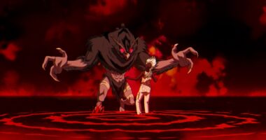 (L-R): The Adversary (voiced by Alison Sealy-Smith) and Storm (voiced by Alison Sealy-Smith) in Marvel Animation's X-MEN '97. Photo courtesy of Marvel Animation. © 2024 MARVEL.