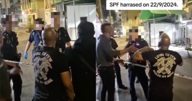 4 men, aged 32-44, charged over making a scene behind Mustafa Centre near cordoned crime scene - Mothership.SG