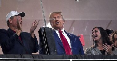 ABC News has been accused of deliberately limiting coverage of the Republican presidential nominee Donald Trump at a high-profile college football game