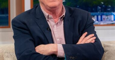 Line of Duty star Adrian Dunbar  (pictured) was shocked when his daughter told him she'd got engaged to a builder she met on dating app Bumble