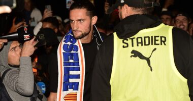 France international Adrien Rabiot is on the verge of returning to Ligue 1 with Marseille