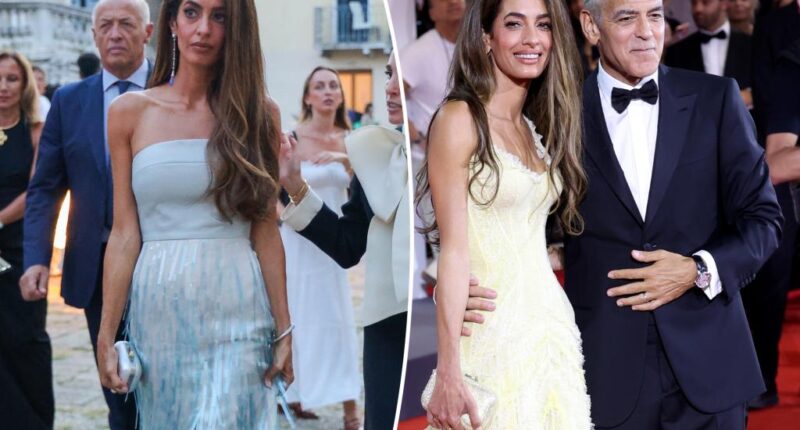 Amal Clooney steals the show at 2024 Venice Film Festival in back-to-back glamorous gowns