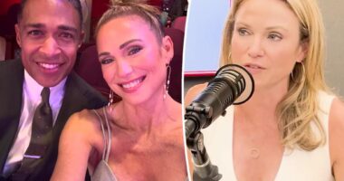 Amy Robach says there is no urgency to marry T.J. Holmes