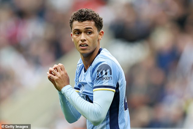 Ange Postecoglou has defended underperforming Tottenham star Brennan Johnson (pictured) from online abuse