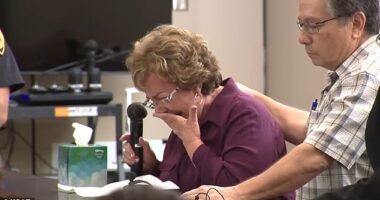 Juanita Najera wept in the Texas court as she detailed her devastation since the loss of her husband due to a fatal dog attack