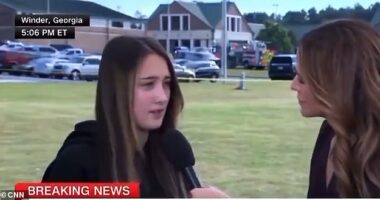 Lyela Sayarath, a junior at Apalachee High School, said she was sat next to