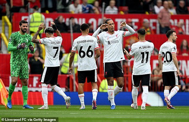 Liverpool goalkeeper Alisson (left) is a doubt for Saturday's match against Bournemouth