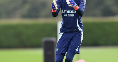 Arsenal could be forced to play 16-year-old rookie goalkeeper Jack Porter this week