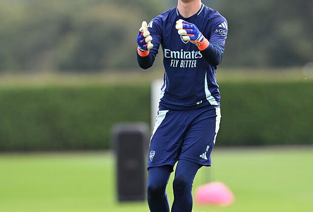 Arsenal could be forced to play 16-year-old rookie goalkeeper Jack Porter this week