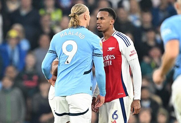 Arsenal centre-back Gabriel Magalhaes has issued a warning to title rivals Manchester City
