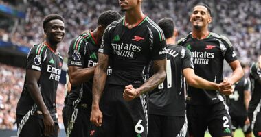 Arsenal bested Spurs 1-0 in another scorching north London derby on Sunday afternoon