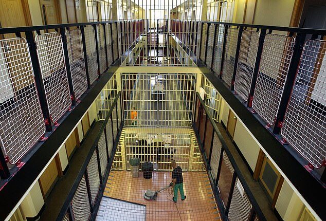 The Government is mass releasing 1,700 inmates from jails across England and Wales this morning (stock image)