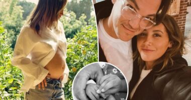 Ashley Tisdale gives birth to second baby with husband Christopher French