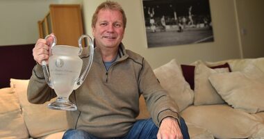 Aston Villa legend Gary Shaw is in hospital in a serious condition after a fall - as fans share messages of support for the 1982 European Cup winner