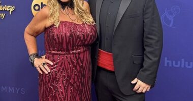 Ajay Rochester looked completely unrecognisable as she attended the 2024 Emmy Awards in Los Angeles on Sunday