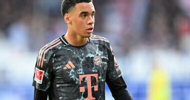 Jamal Musiala (pictured) has not agreed a new contract with current side Bayern Munich yet