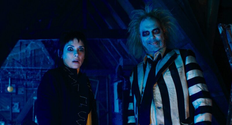 Michael Keaton and Winona Ryder in Beetlejuice Beetlejuice Review