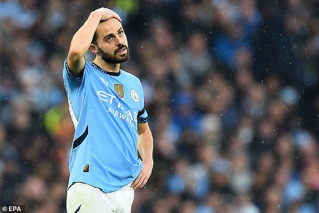 Man City's Bernardo Silva aimed a brutal dig at Arsenal following Sunday's thrilling 2-2 draw