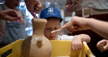 Boy who broke 3,500-year-old artefact welcomed back to museum