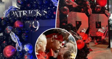 Brittany Mahomes hosts 29th birthday party for Patrick