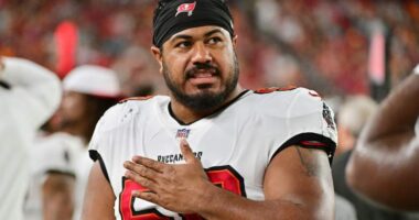 Bucs' $71 Million Pro Bowler Vita Vea Out Against Denver Broncos