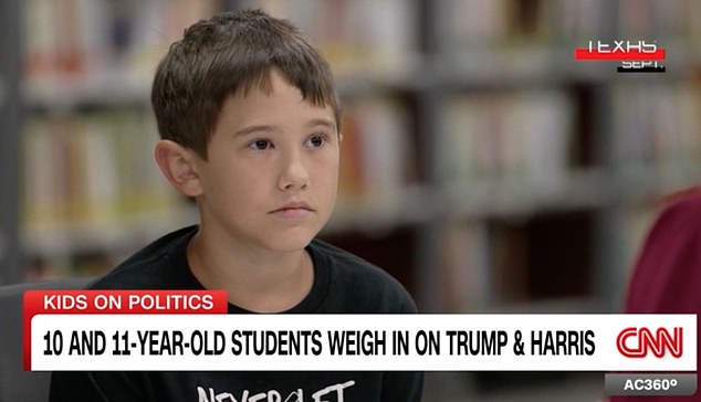 CNN feature on children reacting to the presidential election