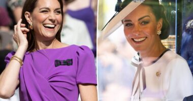 Cancer-free Kate Middleton returns to work for the first time since finishing chemotherapy