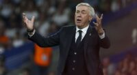 Carlo Ancelotti (pictured) has reportedly 'given up' on Real Madrid star Vinicius Jnr