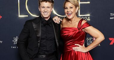 Robert Irwin, 20, and Julia Morris, 56, will be returning as hosts for I'm A Celebrity... Get Me Out Of Here! in 2025. Both pictured