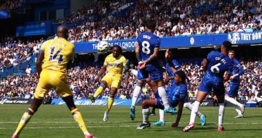 Eberechi Eze produced a spectacular strike to see Crystal Palace seal a 1-1 draw vs Chelsea