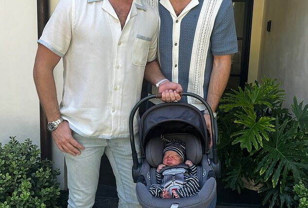 Colton Underwood and his husband Jordan C. Brown-Underwood have announced the arrival of their first child together