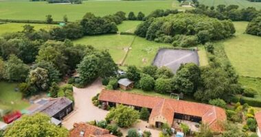The Kerrisons bought dilapidated Roundabout Farm, a former dairy business, in Thurning for £79,000 in 1997 and spent £500,000 turning it into an upmarket holiday destination with countryside views