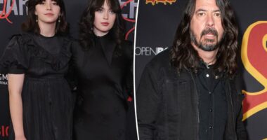 Dave Grohl’s daughters deactivate Instagram amid secret baby news