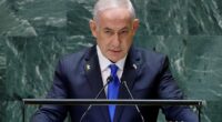 Israel's Prime Minister Benjamin Netanyahu addresses the 79th United Nations General Assembly at U.N. headquarters in New York, U.S., September 27, 2024