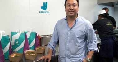 Deliveroo co-founder Will Shu has sold nearly £15million of shares in his food delivery group just weeks after the company reported its first ever profit