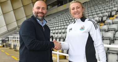 Newcastle's incoming sporting director Paul Mitchell (left) gave an unconventional interview this week