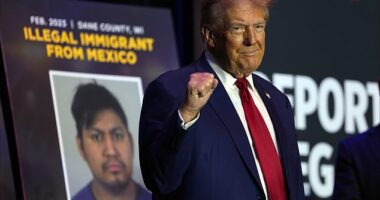 Donald Trump hurled his worst slur yet at Vice President Kamala Harris while speaking to his supporters in a small Wisconsin town on Saturday