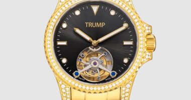The 'Trump Victory Tourbillon' being promoted by the former president goes for $100,000