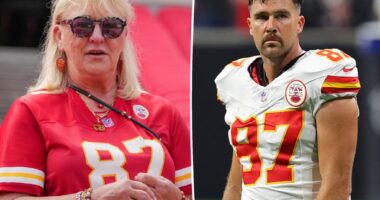 Donna Kelce defends 'under pressure' son Travis amid Chiefs star's slow start