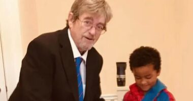 Kaicy Rakai Zelden Brown, 12, and 66-year-old grandfather David Brown (Pictured together), are believed to have died in a suspected accidental carbon monoxide poisoning