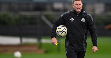 Eddie Howe sent out a warning to members of his Newcastle starting XI that have underperformed this season