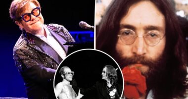Elton John recalls doing ‘mountains of cocaine’ with John Lennon in new doc