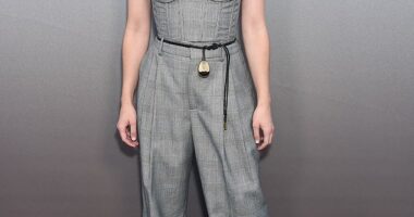 Emma Roberts, 33, exuded effortless elegance while attending the season two premiere of Hulu's Tell Me Lies at The Bungalow in Santa Monica on Wednesday