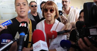 Gisele Pelicot (pictured) stood amid a sea of previously faceless men, all of whom had allegedly raped her while she slept, and calmly confronted them with the anguish they had caused her