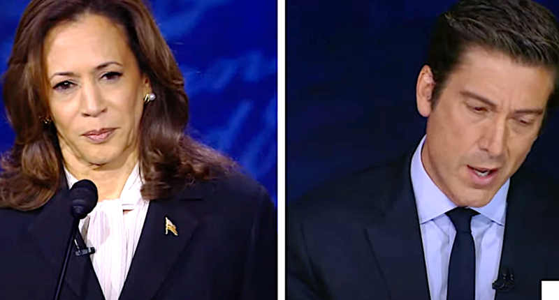 Even With Boost From Moderators, Kamala Struggled To Debate