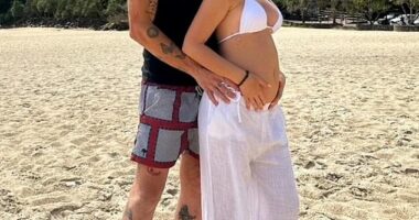 Example has announced he is expecting his first child with his girlfriend Daisy Cox, just four months after his ex-wife Erin McNaught shared her baby news