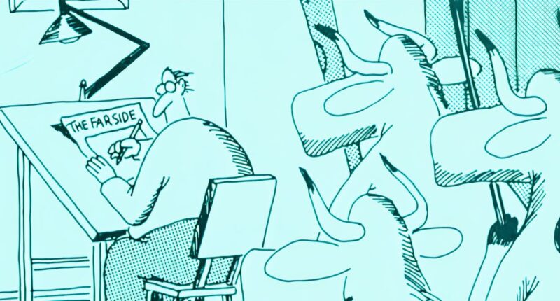 Far Side's Gary Larson On the Key To Growing As An Artist