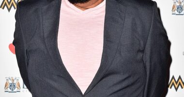 Fatman Scoop consumed an 'energy drink' before tragically collapsing on stage and dying at the age of 53 on Friday; (pictured 2017)